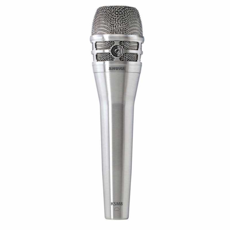 Shure KSM8 Dualdyne Dynamic Vocal Microphone Package in Nickel (Cardioid) - Image 4