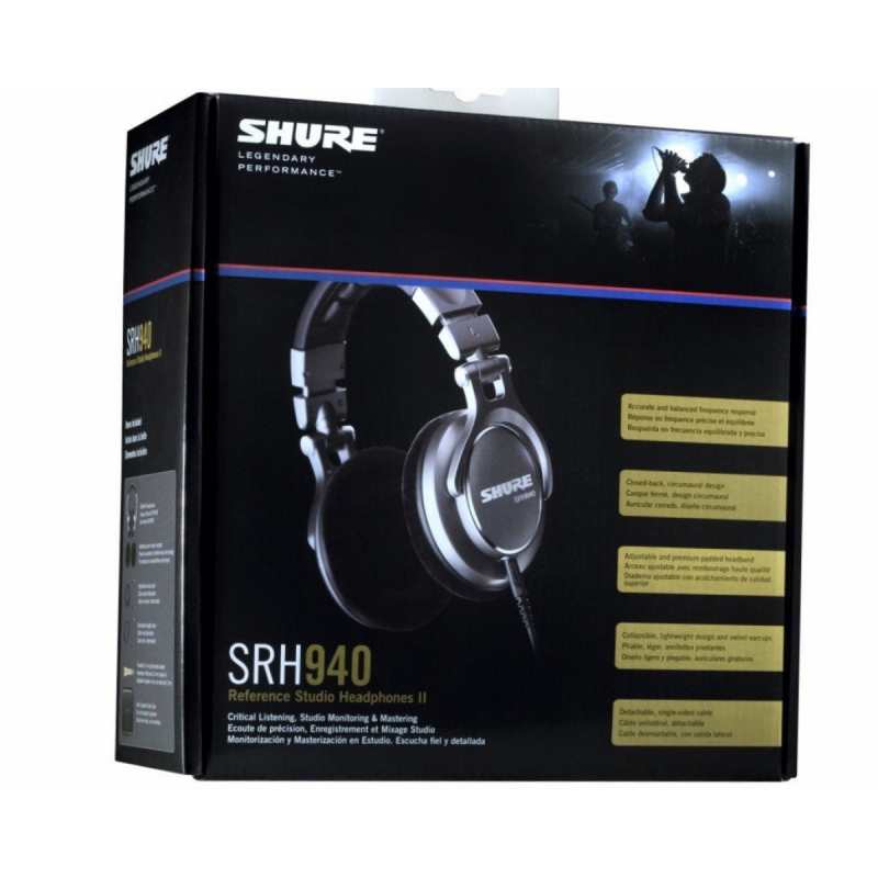 Shure SRH940 Professional Reference Headphones - Image 3