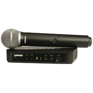Shure BLX24/PG58 Handheld Wireless System with PG58A Microphone