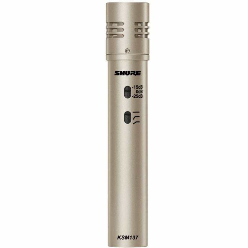 Shure KSM137 Instrument Microphone Package (Cardioid) - Image 3