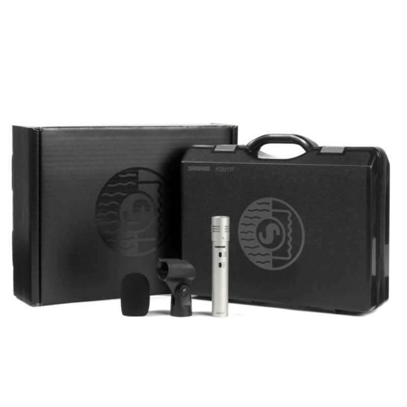 Shure KSM137 Instrument Microphone Package (Cardioid) - Image 2