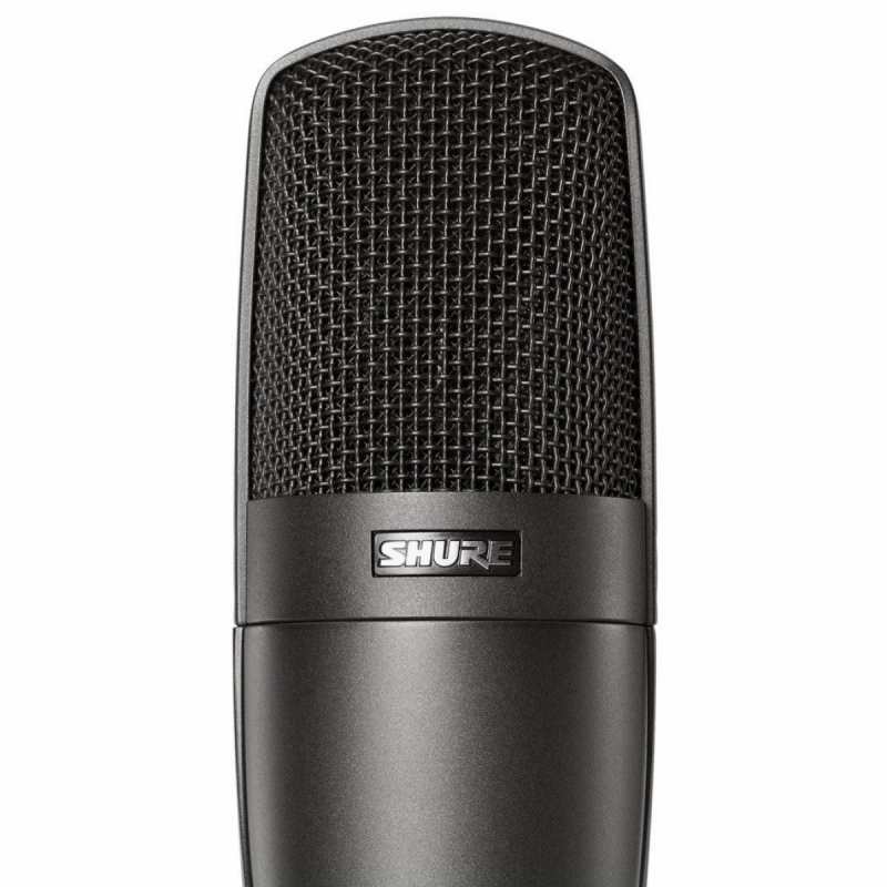 Shure KSM32 Cardioid Condenser Microphone in Charcoal with Case
