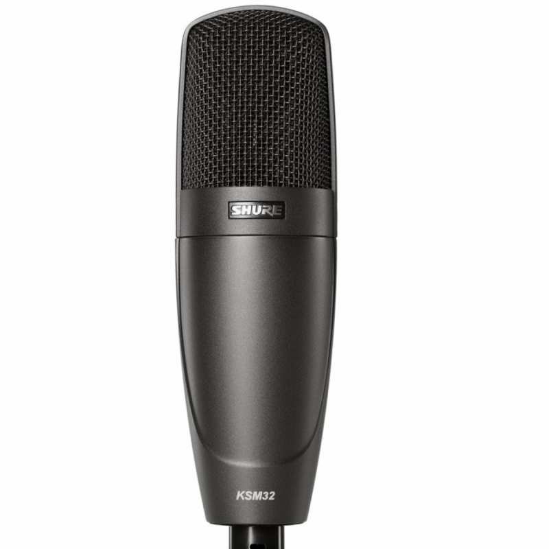 Shure KSM32 Cardioid Condenser Microphone in Charcoal with Case - Image 2