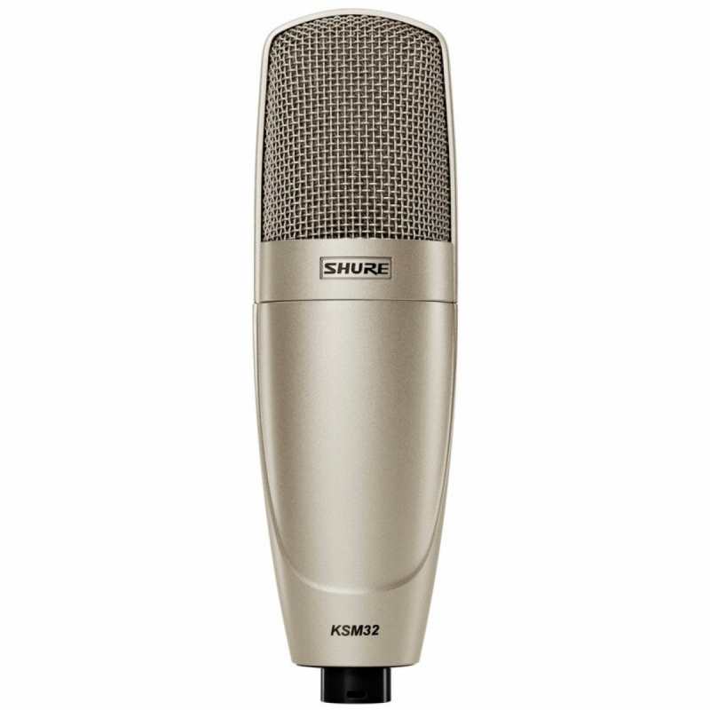 Shure KSM32 Cardioid Condenser Microphone in Champagne with Case - Image 4