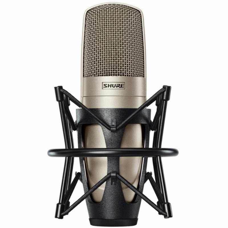 Shure KSM32 Cardioid Condenser Microphone in Champagne with Case - Image 5