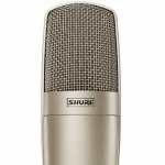 Shure KSM32 Cardioid Condenser Microphone in Champagne with Case