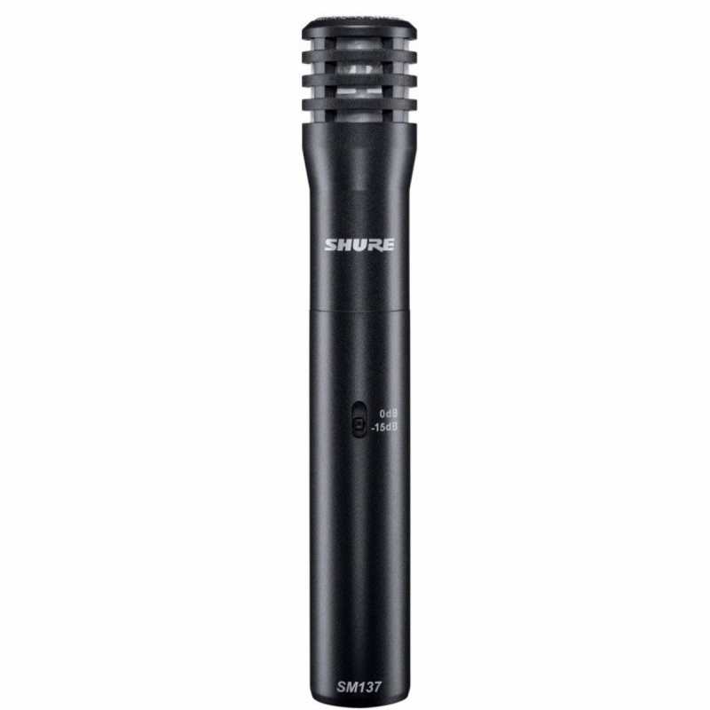 Shure SM137 Instrument Condenser Microphone Package (Cardioid) - Image 2
