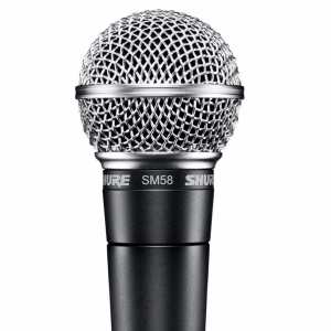 Shure SM58 Cardioid Dynamic Microphone (SM58LCE)