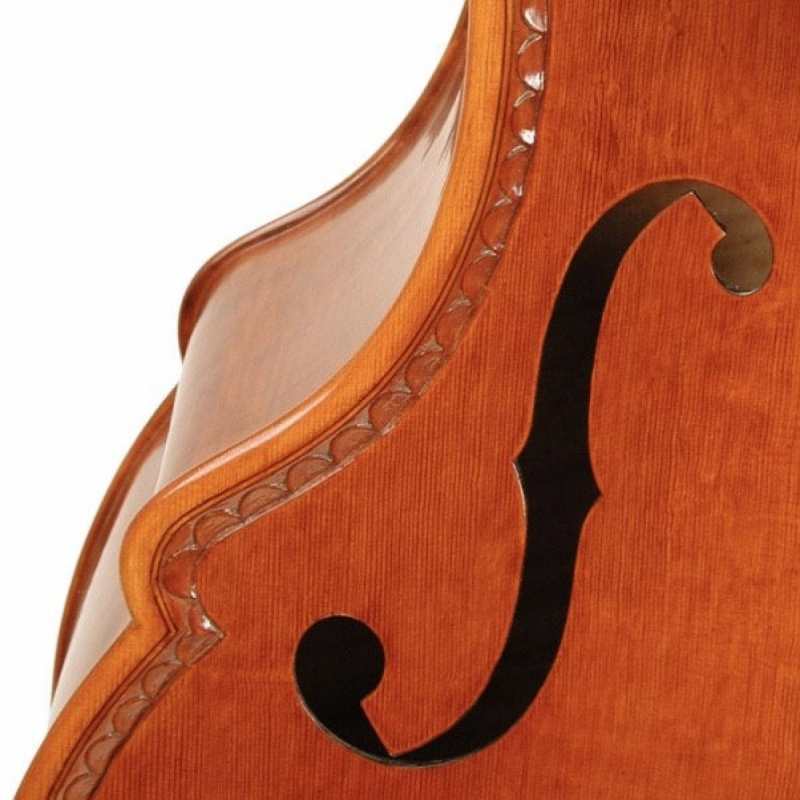 3/4 Size Stentor Profundo Double Bass Outfit With Padded Bag #1445C - Image 2