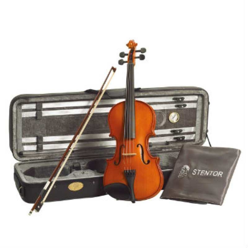 Stentor 3/4 Conservatoire 2 Violin Outfit with Bow, Case & Rosin (1560C) - Image 4