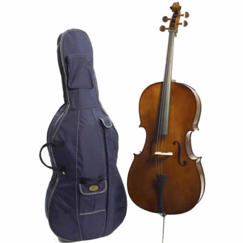 Stentor 4/4 Student 1 Cello Outfit with Bow, Cover & Rosin (1102A2) - Image 6