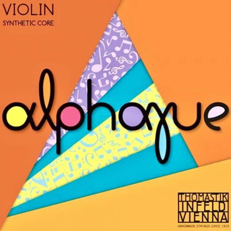 Set - 1/4 Size Thomastik Alphayue Medium Tension Violin Strings (AL100)