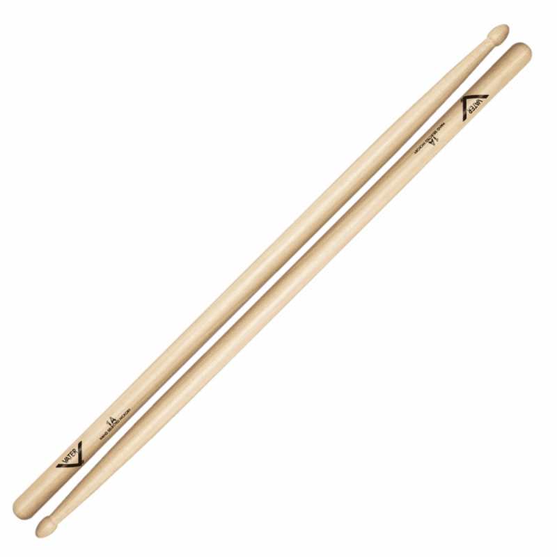 Vater VH1AW 1A Hickory Wood Tip Drum Sticks - Image 2