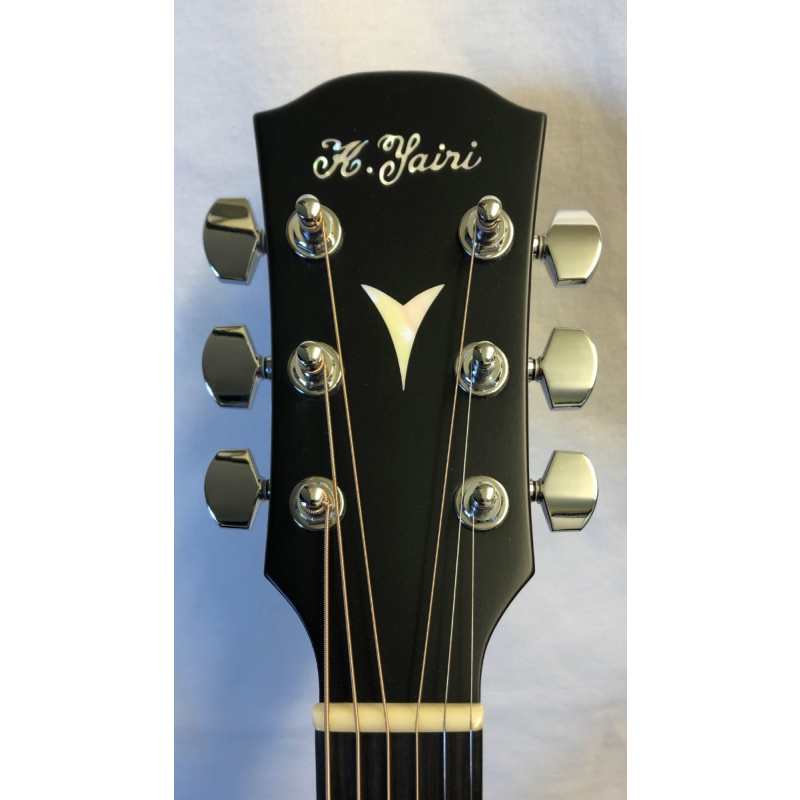 K. Yairi BM65CE Handmade Japanese Electro Acoustic Guitar in Natural - Image 4