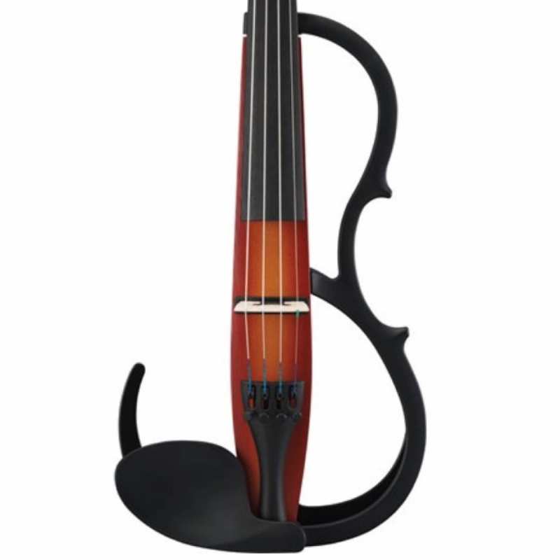 Yamaha SV250 4-String Electric Silent Violin in Brown With Pro Pick-Up