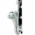 Yamaha YCL221 MK2 Student Model Bb Bass Clarinet to low Eb (inc. Mouthpiece & Case) With Matte ABS Resin Body, and Silver-plated Keys and Bell (YCL221IIS)