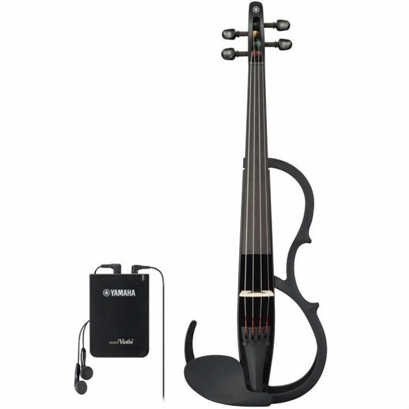 Yamaha YSV104 4-String Silent Violin in Black - Image 2