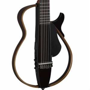 Yamaha SLG200N Silent Guitar, Nylon Strings, Translucent Black