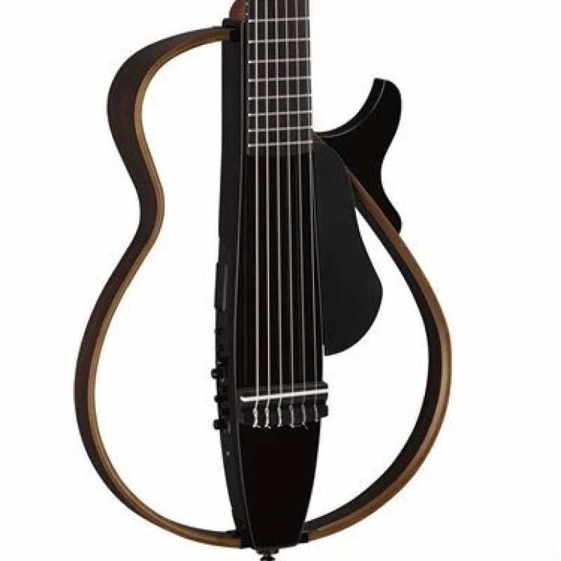 Yamaha SLG200N Silent Guitar, Nylon Strings, Translucent Black