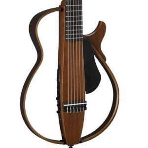 Yamaha SLG200N Nylon String Silent Guitar in Natural with Gig Bag