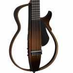 Yamaha SLG200N Nylon Silent Guitar in Tobacco Sunburst with Gig Bag