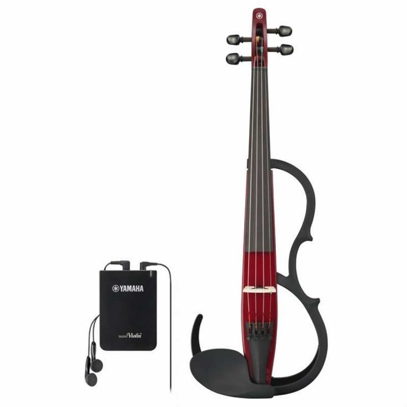 Yamaha YSV104 4-String Silent Violin in Red - Image 2