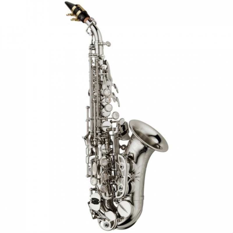 Yanagisawa SCWO10S Elite Model Silverplated Brass Curved Soprano Saxophone Outfit - Image 3