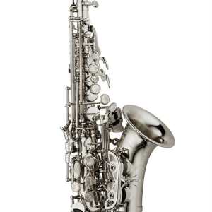 Yanagisawa SCWO10S Elite Model Silverplated Brass Curved Soprano Saxophone Outfit