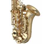 Yanagisawa SCWO10U Elite Model Unlacquered Brass Curved Soprano Saxophone Outfit