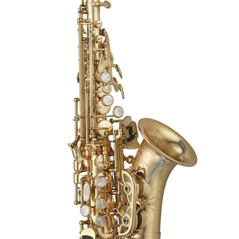 Yanagisawa SCWO10U Elite Model Unlacquered Brass Curved Soprano Saxophone Outfit - Image 3
