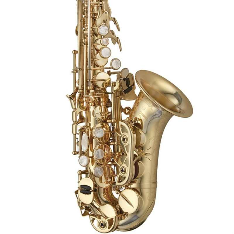 Yanagisawa SCWO10U Elite Model Unlacquered Brass Curved Soprano Saxophone Outfit - Image 2