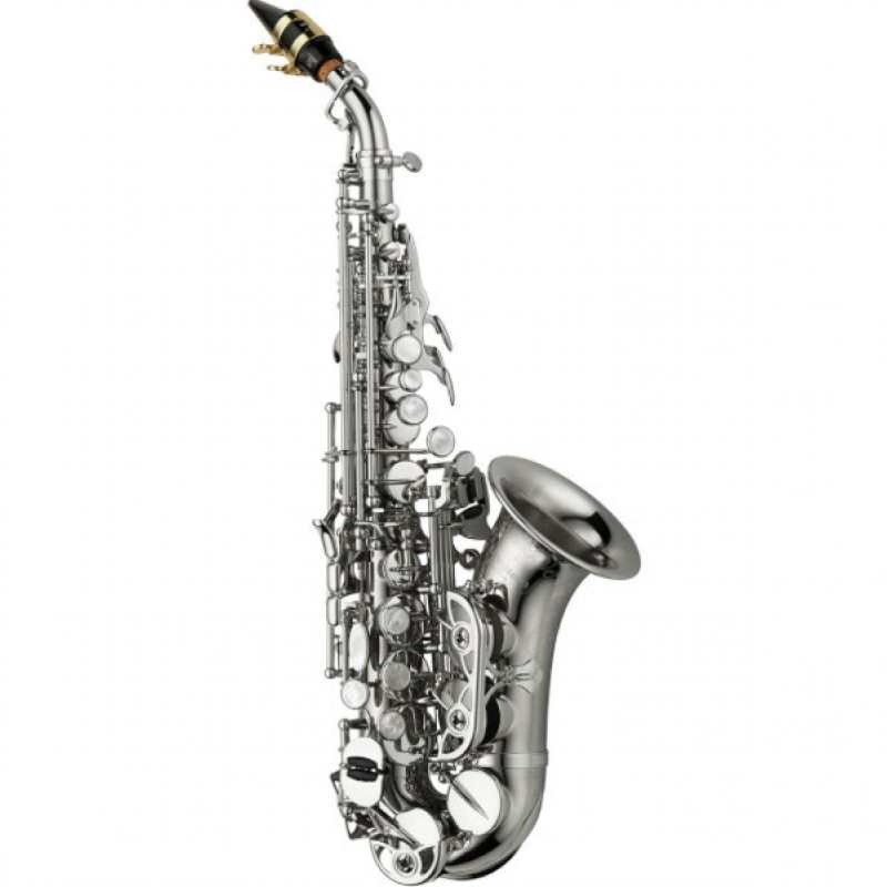 Yanagisawa SCWO20S Silverplated Bronze Curved Soprano Saxophone Outfit - Image 2