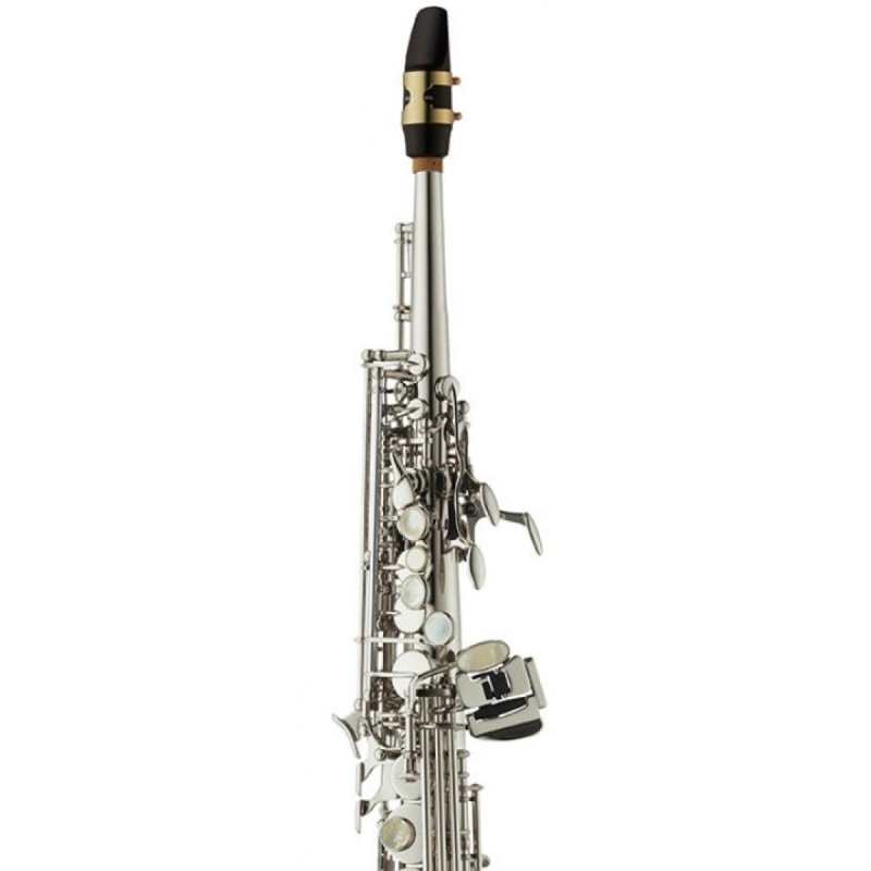 Yanagisawa SWO1S Straight Soprano Silverplated Brass Saxophone Outfit