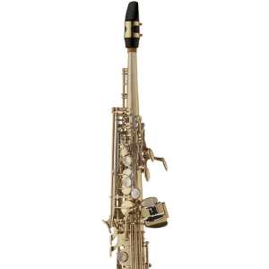 Yanagisawa SWO1U Straight Soprano Unlacquered Brass Saxophone Outfit