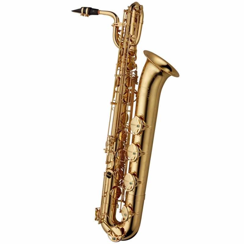 Yanagisawa BWO1 Professional Model Brass Lacquered Baritone Saxophone Outfit - Image 2