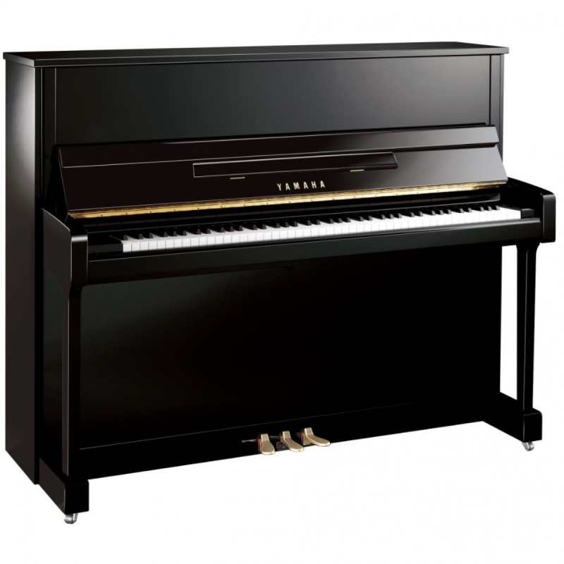 Yamaha B3 Upright Piano in Polished Ebony Black (The B3PE model in our showroom)