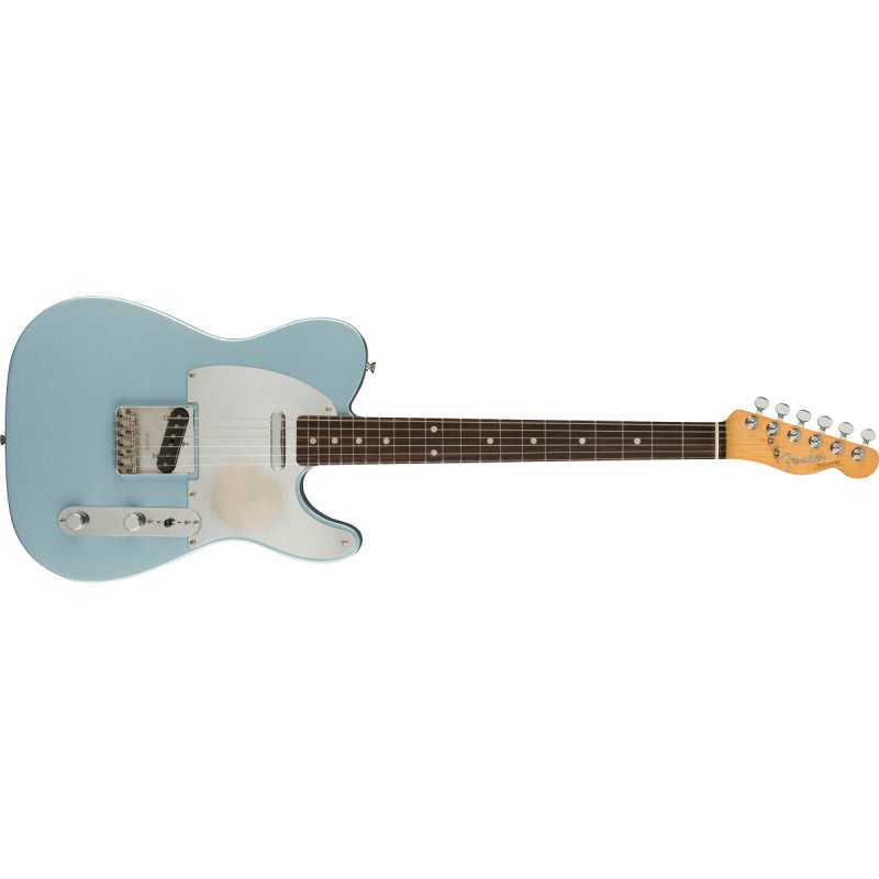 Fender Chrissie Hynde Telecaster in Faded Ice Blue Metallic with Hardcase - Image 3