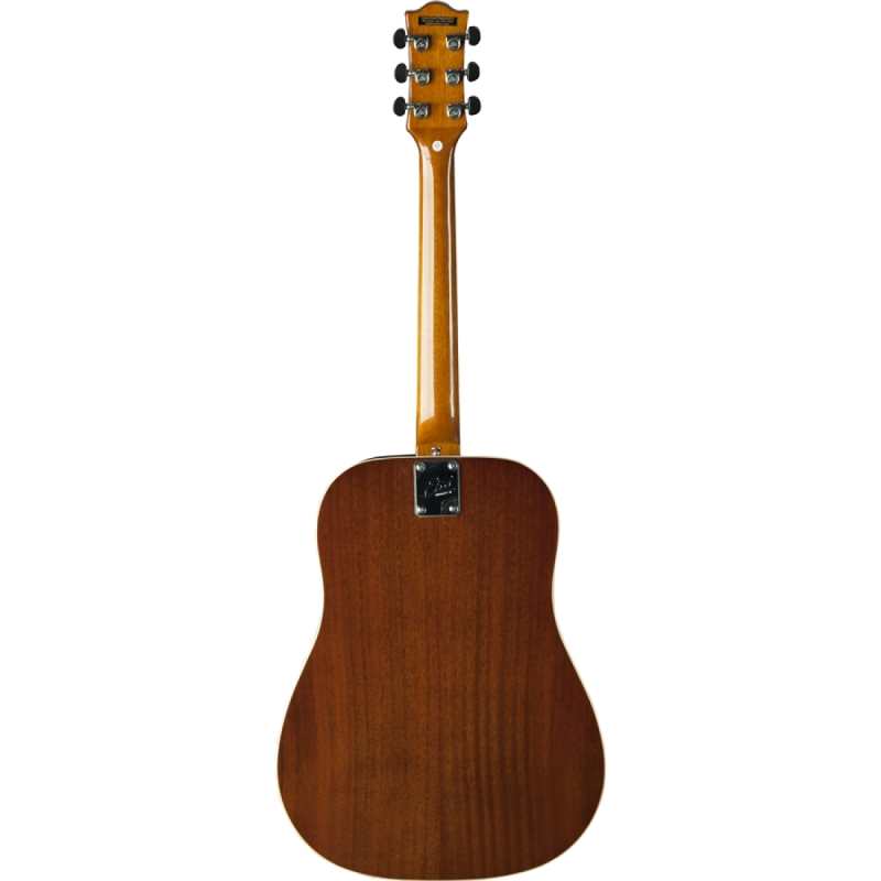 Eko Ranger VI VR EQ 6-String Electro Acoustic Guitar in Honey Burst (06216942) - Image 4