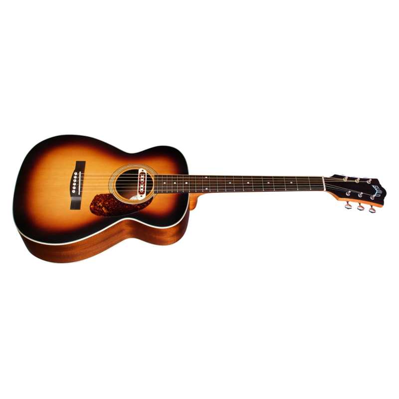 Guild M-240E Troubadour, Vintage Sunburst - Image 3