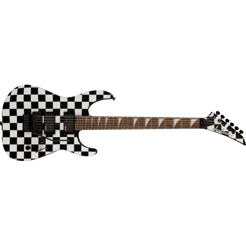 Jackson X Series Soloist SLX DX Electric Guitar with Laurel Fingerboard in Checkered Past (2916342577) - Image 2