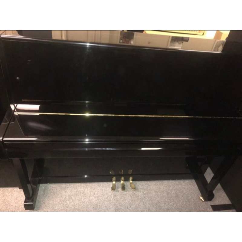 Gebr. Perzina GP112 Upright Piano in Black Polish, Secondhand - Image 6