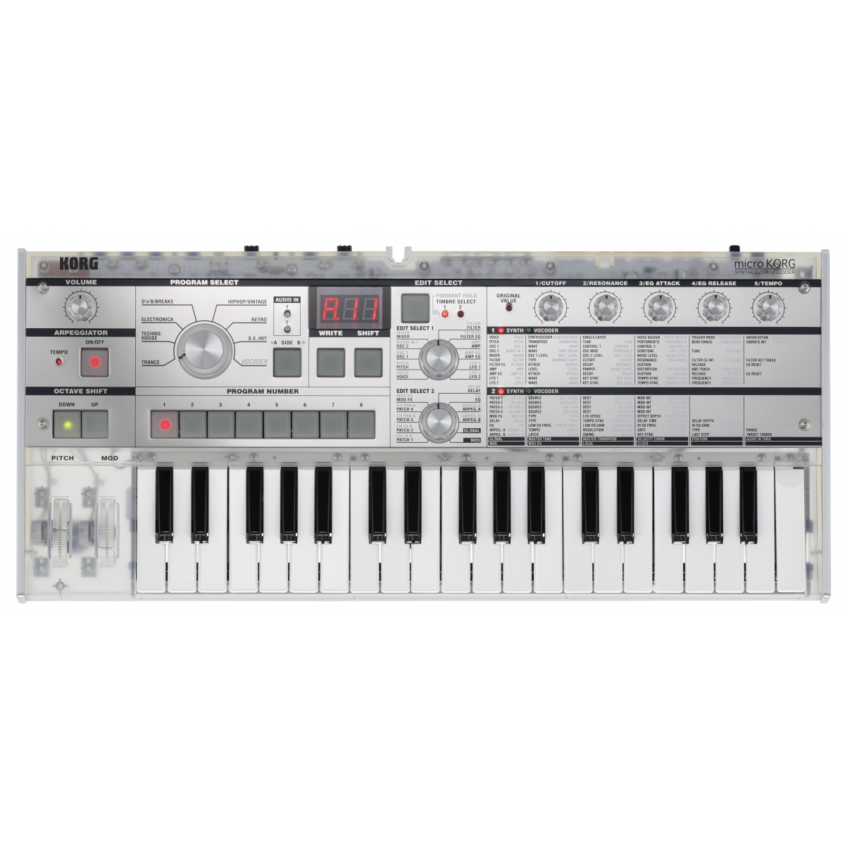 Korg MicroKorg Crystal Special Edition Analog Modelling Synth