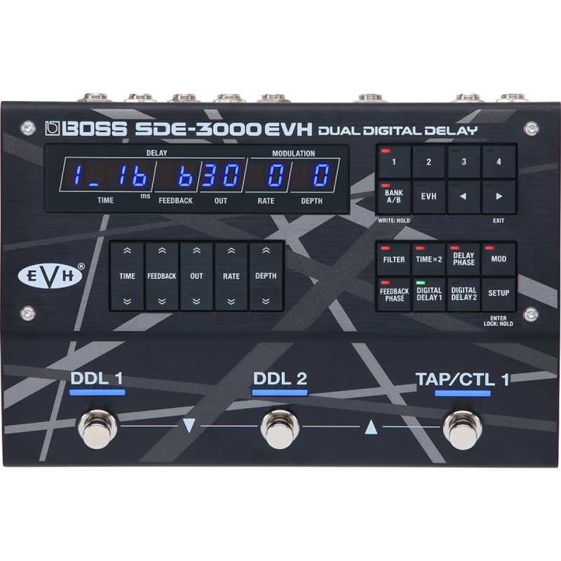 Boss SDE-3000 EVH Eddie Van Halen Dual Digital Delay