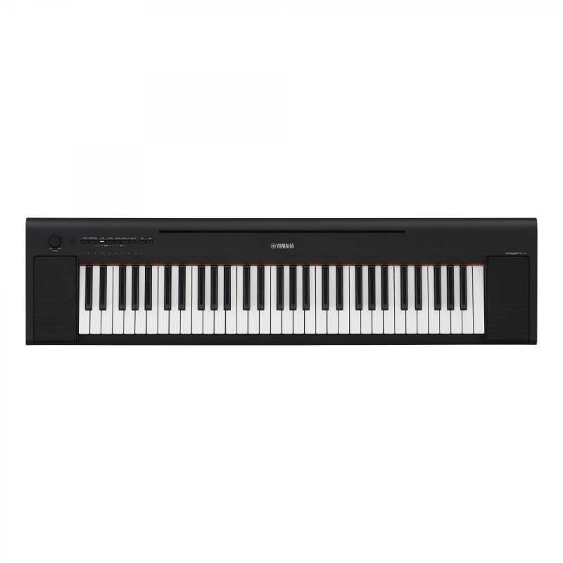 Yamaha NP-15 Piaggero Portable Piano-Style Keyboard, Black (NP15)