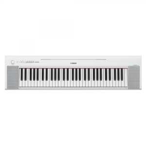 Yamaha NP-15 Portable Piano-Style Keyboard, White (NP15)