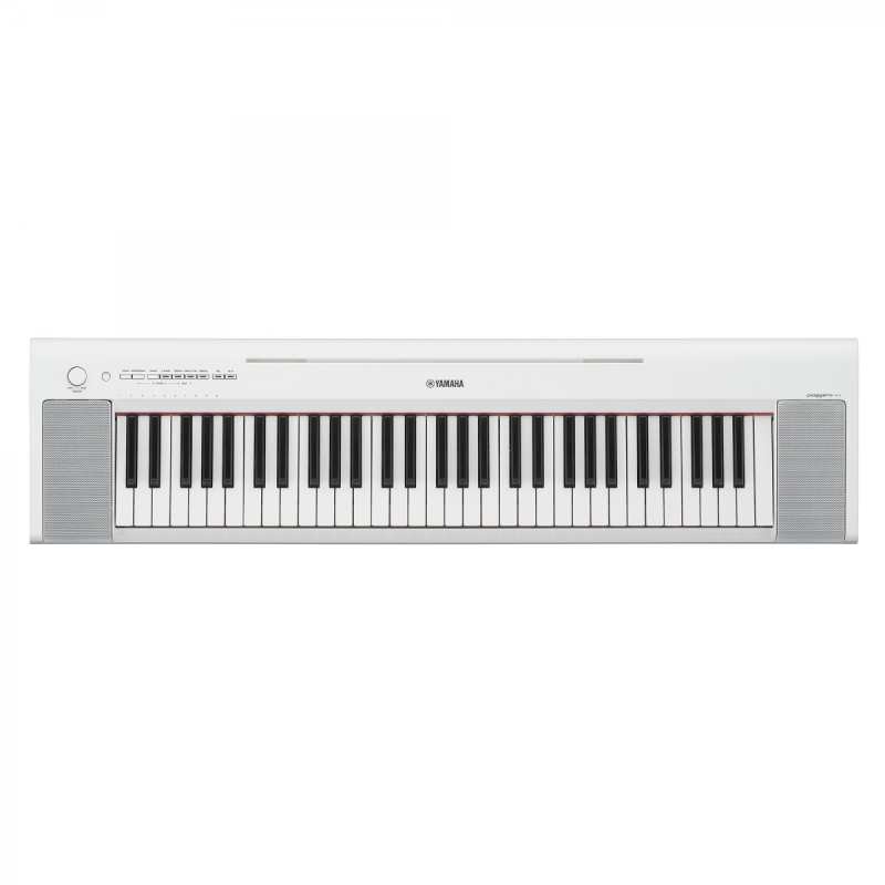 Yamaha NP-15 Portable Piano-Style Keyboard, White (NP15)