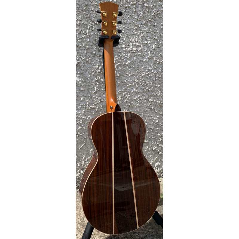 Faith FMEHG3 Hi-Gloss Mercury E Scoop Electro Acoustic Parlour Guitar (43mm Nut) inc Hardcase - Image 5