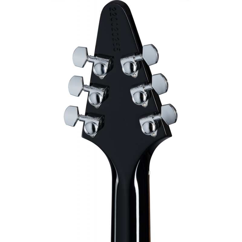 Gibson 80s Flying V in Ebony with Hardcase - Image 2