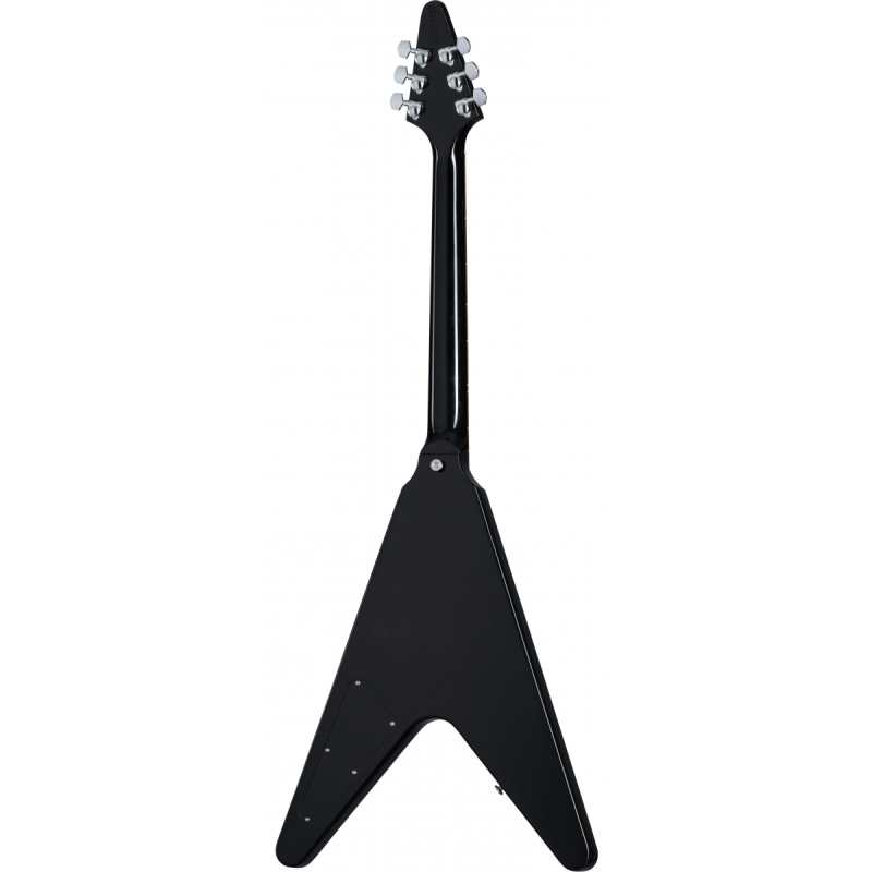 Gibson 80s Flying V in Ebony with Hardcase - Image 3