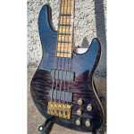 Overwater Contemporary J Series 5-String Bass, Trans Black, Secondhand